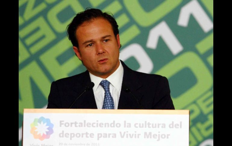 De la Garza recalcó que el Premio Nacional de Deportes se entregó este año por los JP 2011,para evitar las confusiones. MEXSPORT  /