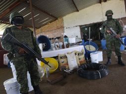 Jalisco, entre los tres estados con mayor concentración de narcolaboratorios para la producción de metanfetaminas. ARCHIVO  /