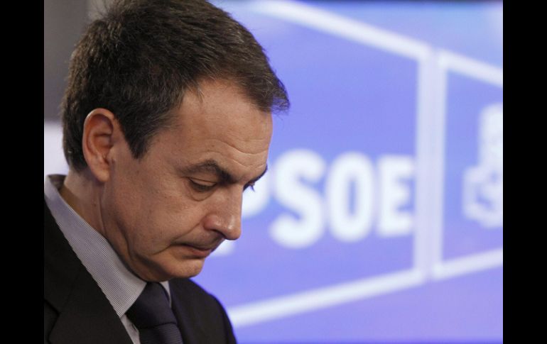 El presidente del Gobierno saliente, José Luis Rodríguez Zapatero. EFE  /