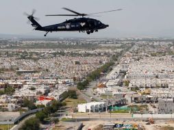 El helicóptero Black Hawk será utilizado por la Policía Federal. ARCHIVO  /