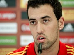 'Son competiciones distintas y equipos diferentes', declaró Sergio Busquets.  /