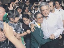 Andrés Manuel López Obrador, el sábado pasado en Puebla. NTX  /