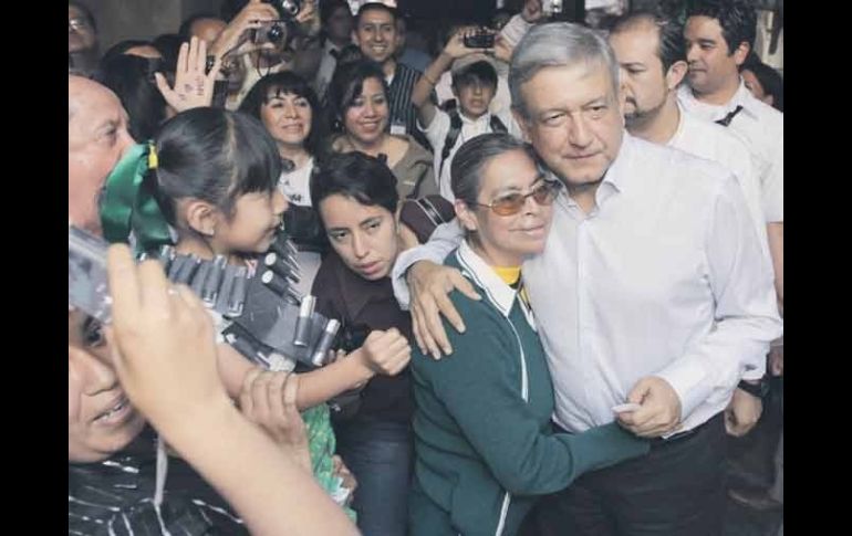 Andrés Manuel López Obrador, el sábado pasado en Puebla. NTX  /