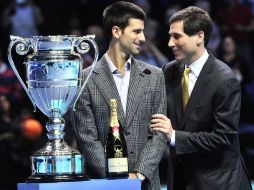 El serbio ha ganado tres de los cuatro Grand Slam de la temporada. AFP  /