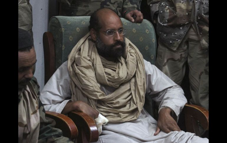 Las autoridades libias no entregarán al hijo de Muamar Gadhafi, Saif al Islam. ARCHIVO  /