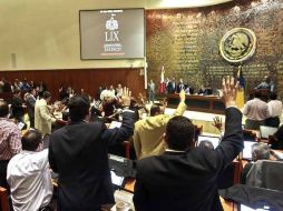 Los actuales legisladores culpan a la pasada Legislatura de la crisis financiera por la que atraviesa el Congreso. ARCHIVO  /