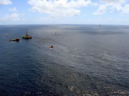 Imagen del derrame de petroleo en costas brasileñas. AFP  /