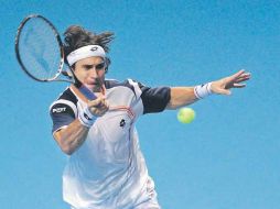 David Ferrer venció en una hora y 15 minutos al serbio Novak Djokovic. AFP  /