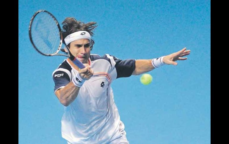 David Ferrer venció en una hora y 15 minutos al serbio Novak Djokovic. AFP  /