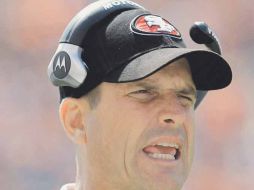 Jim Harbaugh, entrenador de los 49ers de San Francisco tiene a su equipo con marca de 9-1. REUTERS  /