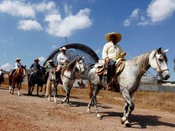 El objetivo de la andanza es dar testimonio de fe y recordar la importancia del caballo en la história del cristianismo.  /