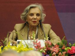 Elena Poniatowska dijo que su libro favorito es ''Hasta no verte Jesús mío''.  /