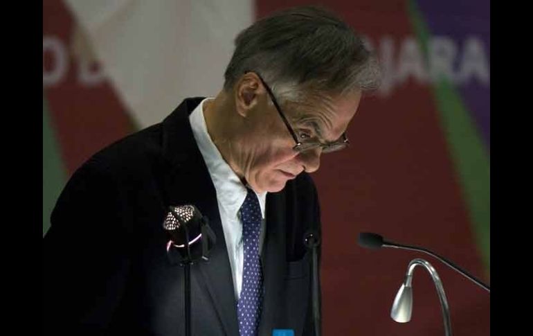 Fernando Vallejo, Premio FIL de Literatura en Lenguas Romances 2011. AFP  /