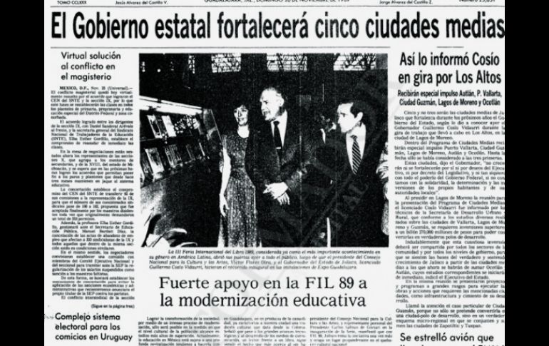 La FIL, encuentro literario en América Latina.  /