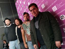 Los integrantes del grupo de presentarán el día de mañana en el marco de actividades artísticas de la Feria Internacional del Libro.  /