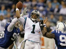 Newton sigue dando buenos partidos con las panteras de Carolina. AP  /