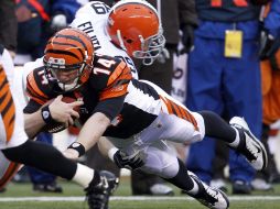 Andy Dalton sigue llevando a los Bengalíes a los primeros lugares. REUTERS  /