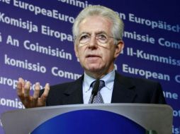 La ayuda del FMI llega justo cuando Mario Monti,primer ministro de Italia, busca restaurar credibilidad internacional.  /