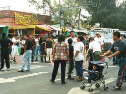 Asaltantes aprehendidos durante un operativo el pasado sábado 19 de noviembre en el barrio de Tepito. ARCHIVO  /