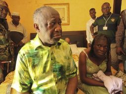 Laurent Gbagbo y su esposa fueron detenidos el 11 de abril tras ser detenidos por fuerzas leales a Alassane Outara en Abiyán. EFE  /