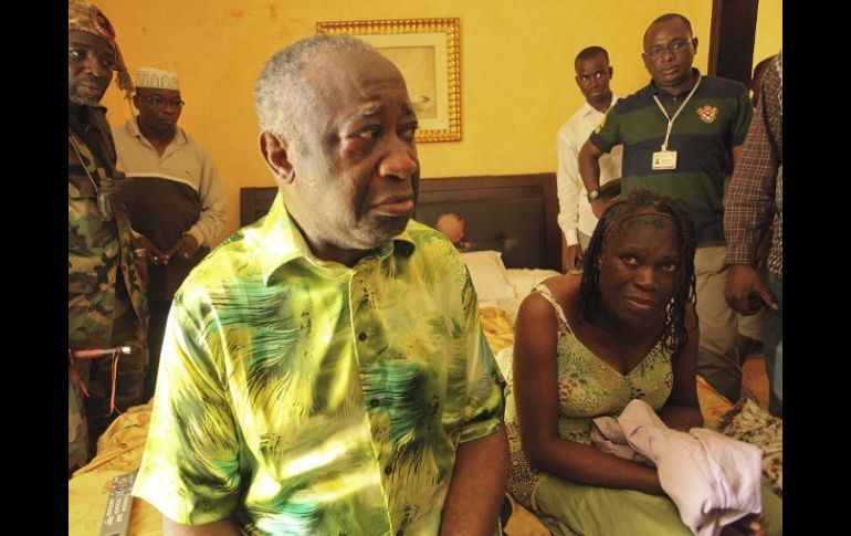 Laurent Gbagbo y su esposa fueron detenidos el 11 de abril tras ser detenidos por fuerzas leales a Alassane Outara en Abiyán. EFE  /