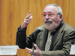 Fernando Savater, ayer en el Paraninfo Enrique Díaz de León, de la Universidad de Guadalajara.  /