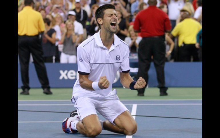 El serbio, Novak Djokovic, fue consagrado como el número uno del tenis mundial. REUTERS  /