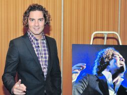 David Bisbal visitó la Ciudad de México para promover su más reciente material discográfico. EFE  /