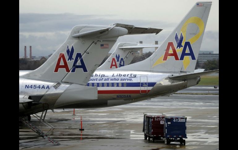 Los vuelos de la aerolínea American Airlines siguen con normalidad. NTX  /