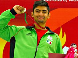 Idulio Islas en el Selectivo Olimpico de Taekwondo, celebrado en Queretaro. MEXSPORT  /