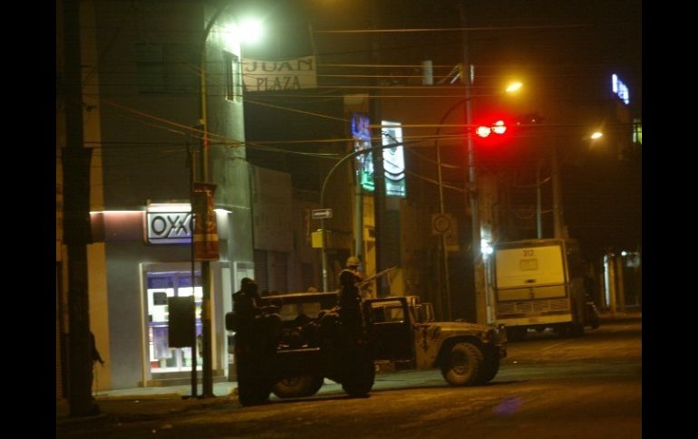 El movimiento se efectuó bloqueando calles desde la Avenida Doctor R. Michel hasta la calle Las Conchas.  /