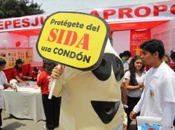 Ayer se celebró el Día Mundial de la Lucha Contra el Sida. EFE  /