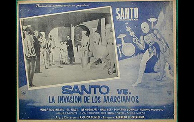 Las películas de El Santo ocupan un espacio distinguido en la filmografía nacional. ARCHIVO  /