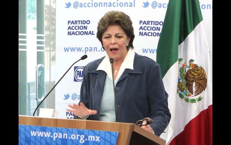 La secretaria general del PAN, Cecilia Romero, dijo hoy que la salida de Moreira es benéfica para todos los mexicanos. EL UNIVERSAL  /