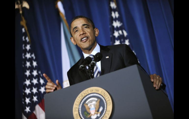 El presidente Obama analizará el avande del proyecto en los organismos legislativos. AFP  /