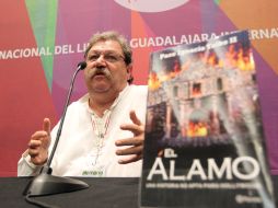 'La Historia es el gran material de identidad', proclamó Paco Ignacio Taibo II al público.  /