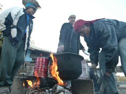 La población veracruzana resintió las bajas temperaturas a finales del mes de noviembre.  /