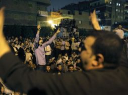 Manifestación de los Hermanos Musulmanes en el Cairo. AP  /