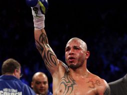 Para Miguel Cotto fue su novena victoria sin derrota. AFP  /