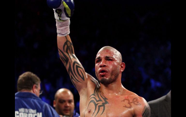 Para Miguel Cotto fue su novena victoria sin derrota. AFP  /