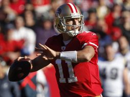 Alex Smith puso a los 49ers con marca de 10-2 en la temporada. REUTERS  /