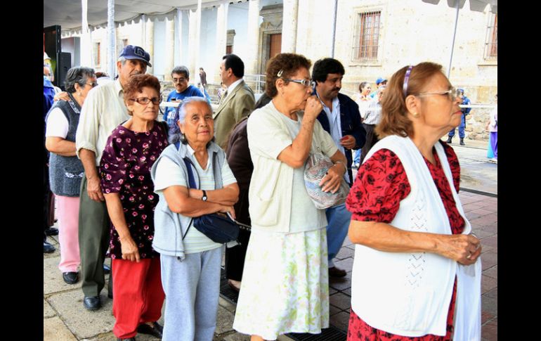 Según datos del Consejo Nacional de la Población, en Jalisco viven cerca de 610 mil adultos mayores.  /