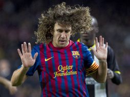 Puyol menciona ue el tiempo de salvar orangutanes se está acabando. EFE  /