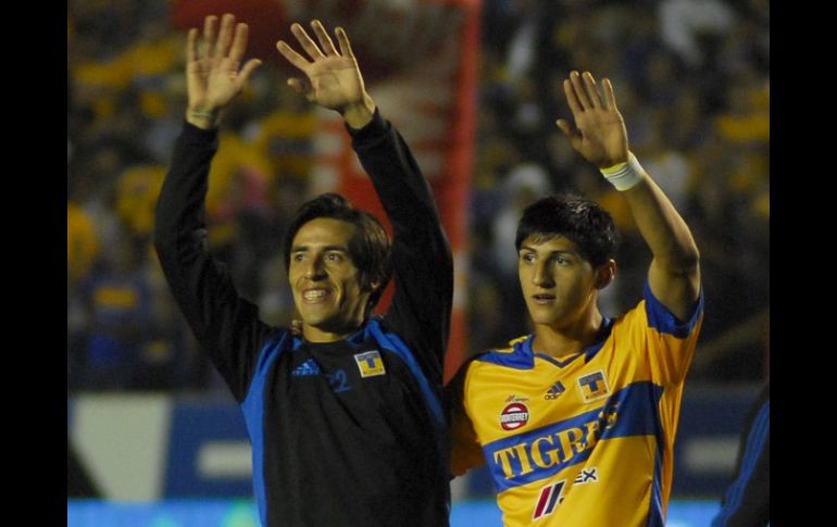 Durante el juego de este domingo derrotaron 1-0, a los Gallos Blancos del Querétaro en el partido de 'vuelta' del Torneo Apertura 2011.  /