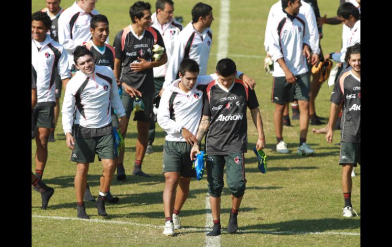 El equipo tapatío hace su pretemporada en Manzanillo. ARCHIVO  /