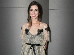 Anne Hathaway es parte de este musical para cine. REUTERS  /