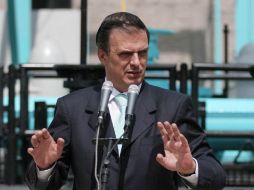 El jefe de Gobierno del Distrito Federal, Marcelo Ebrard, entregará este martes la Presidencia en turno de la  Conago. ARCHIVO  /