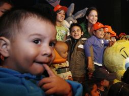 A los niños pequeños les gusta imitar lo que ven y oyen. EL UNIVERSAL  /