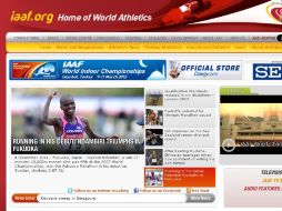 Página web del IAAF, instituto que asegura se clasifiquen para cada evento olímpico el número correcto de atletas. ESPECIAL  /