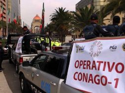 El operativo conjunto de la Conago dio inicio en mayo pasado. EL UNIVERSAL  /